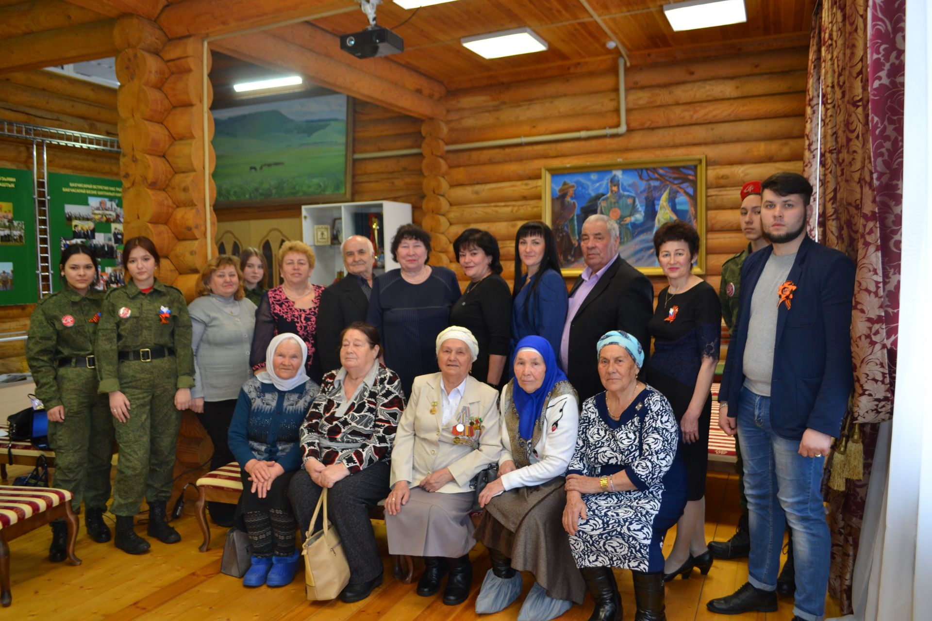 Азнакай төбәкне өйрәнү музеенда сугыш ветераннары белән очраштылар