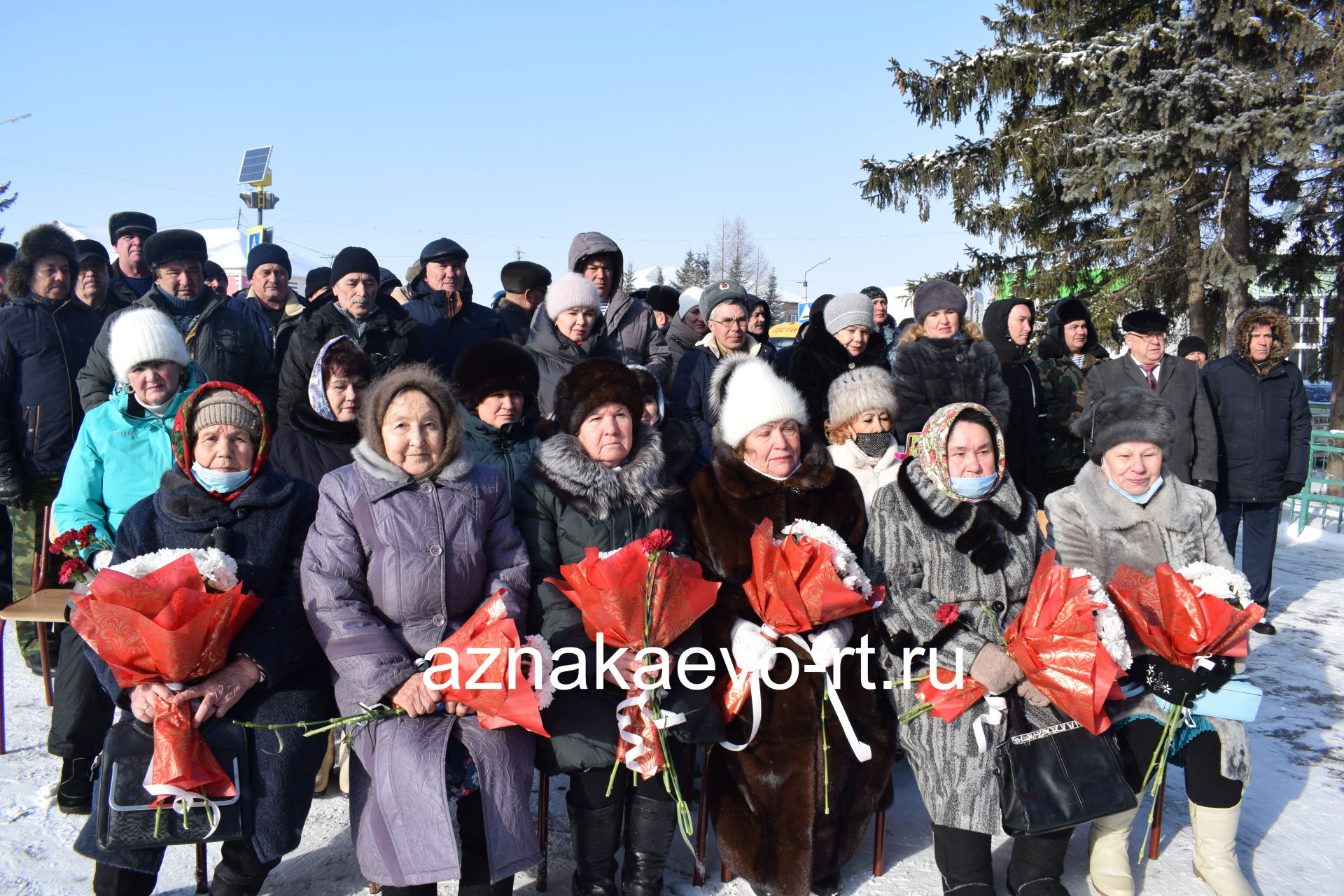 В Азнакаево прошел митинг, посвященный Дню памяти о россиянах, исполнявших служебный долг за пределами Отечества