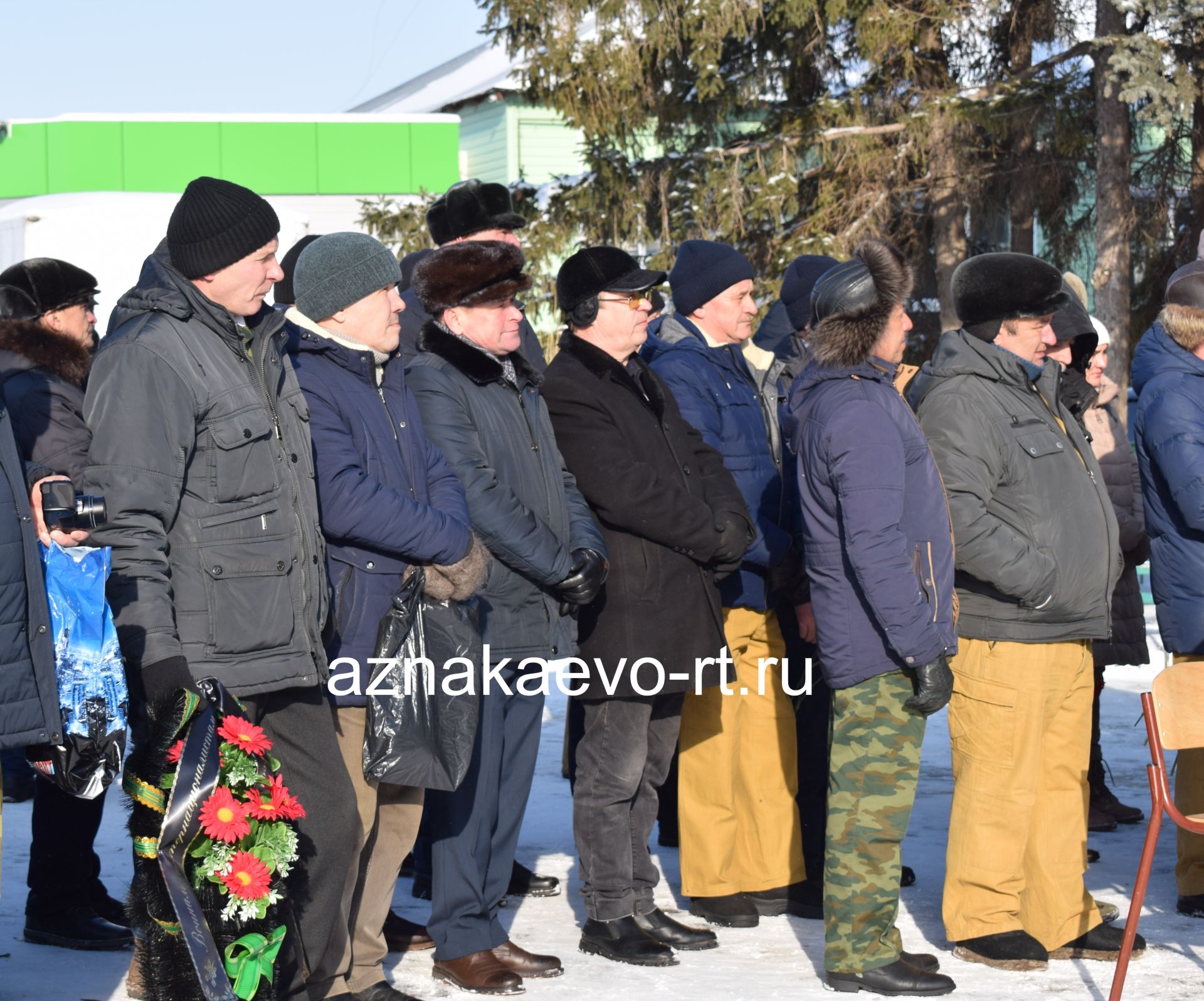 В Азнакаево прошел митинг, посвященный Дню памяти о россиянах, исполнявших служебный долг за пределами Отечества