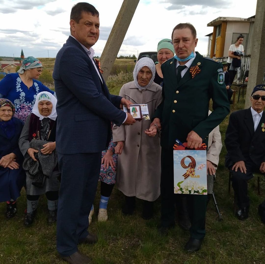 В деревне Мяндей не забывают своих ветеранов