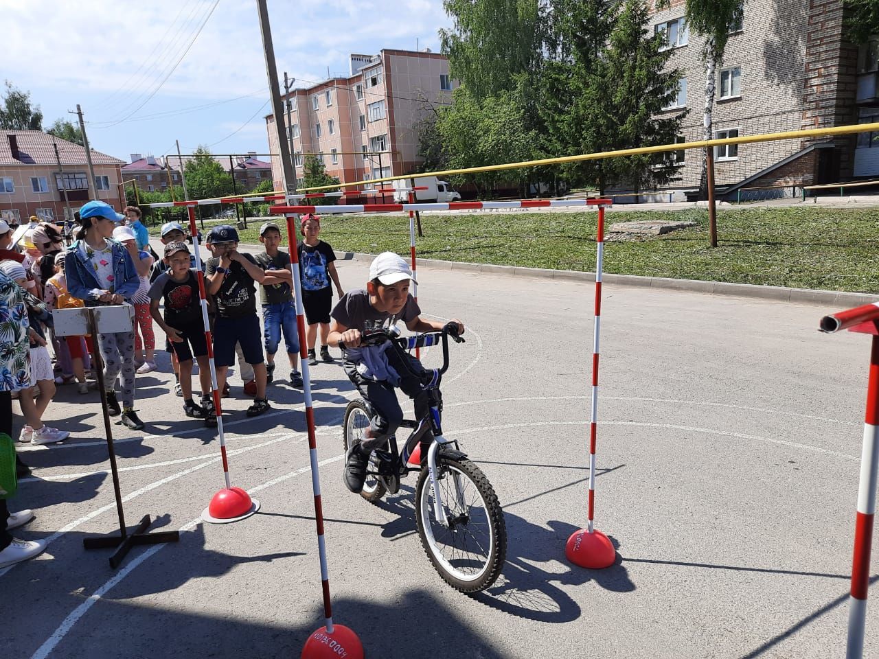 В Азнакаево состязались на велосипедах