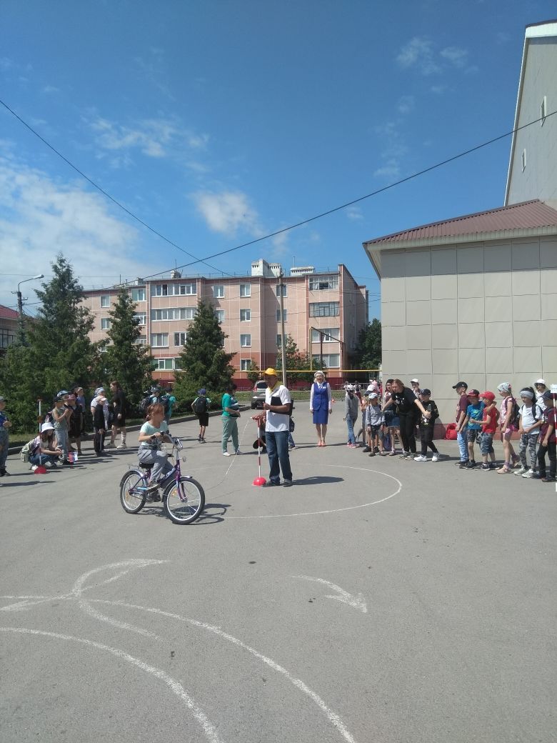 В Азнакаево состязались на велосипедах