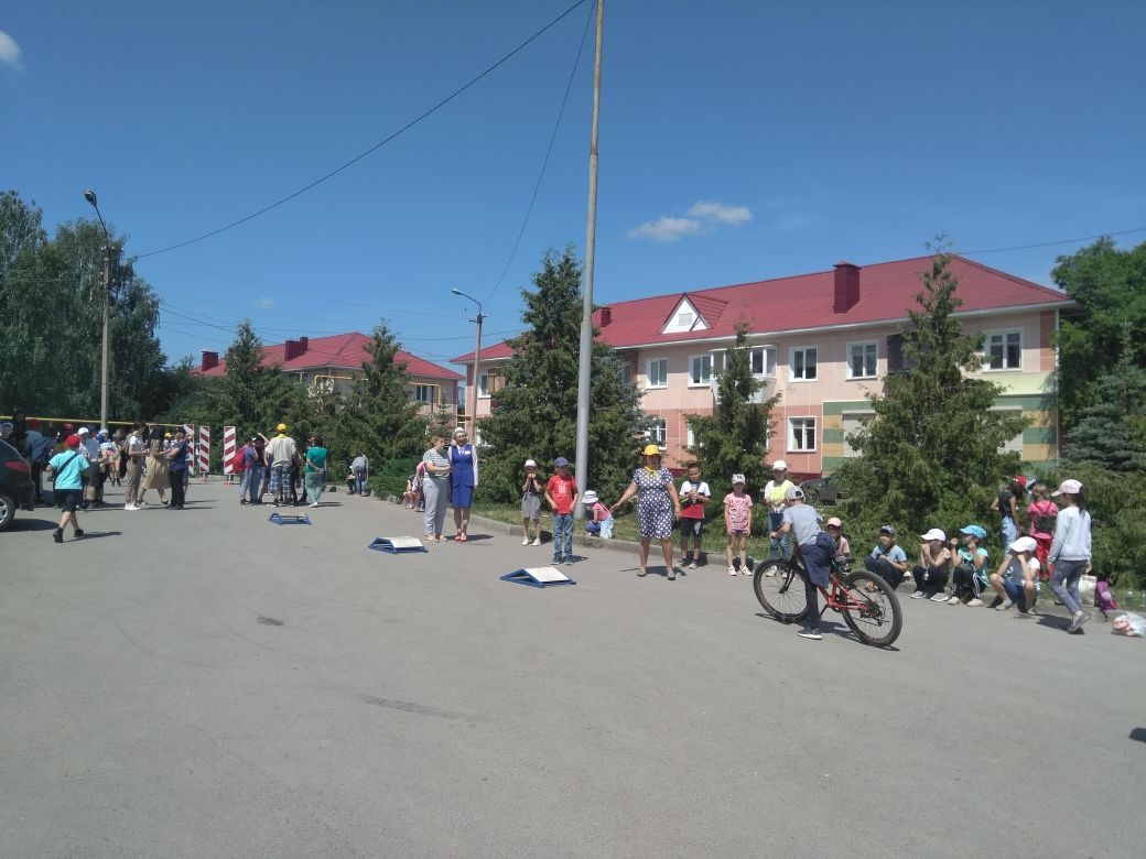 В Азнакаево состязались на велосипедах