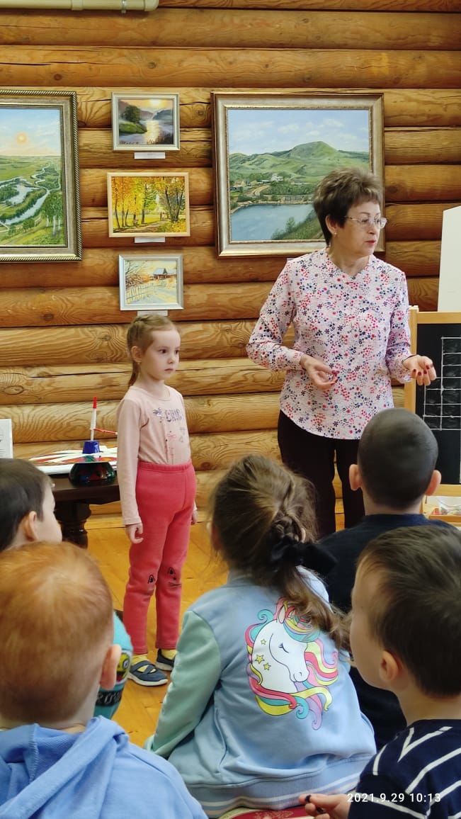 Балалар бакчасында тәрбияләнүчеләр Азнакай туган якны өйрәнү музееннан бик канәгать калдылар