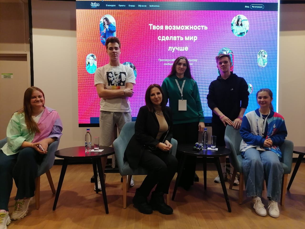 Волонтеров школы поселка Победа знают и в Москве