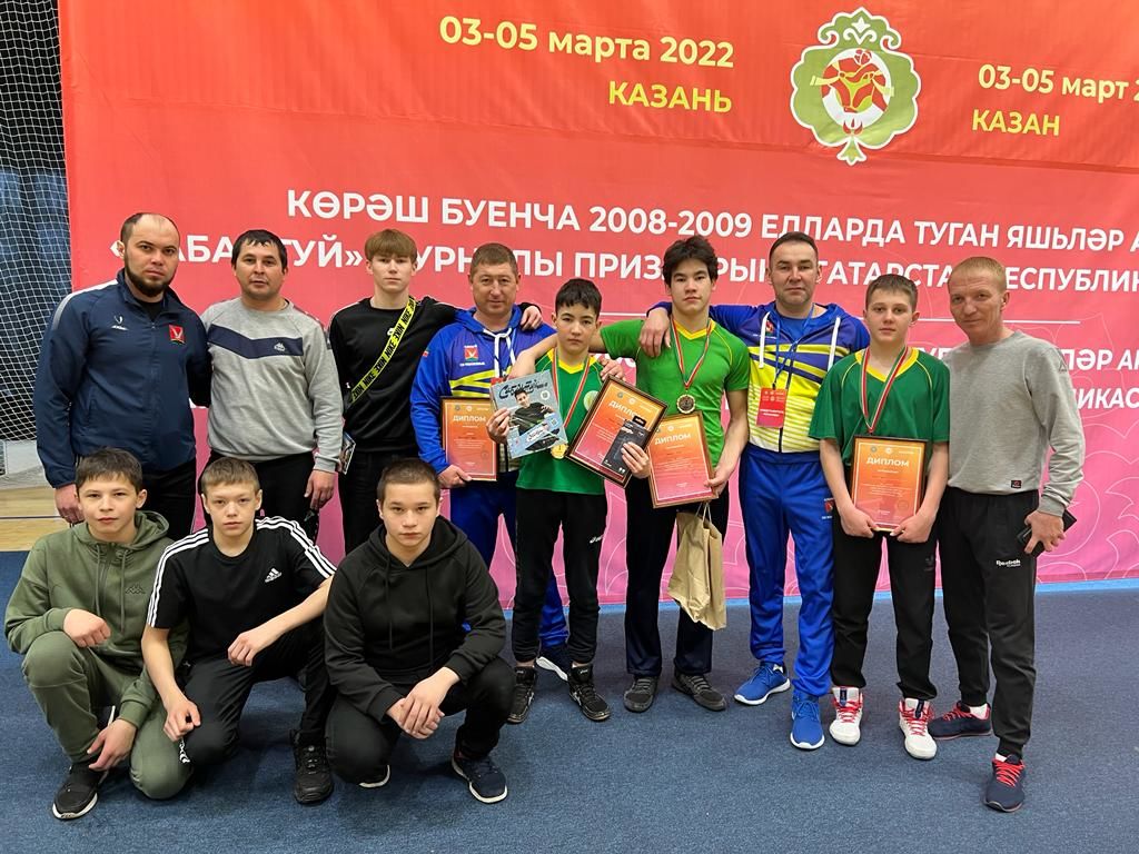 Борцы из Азнакаево стали чемпионами Татарстана