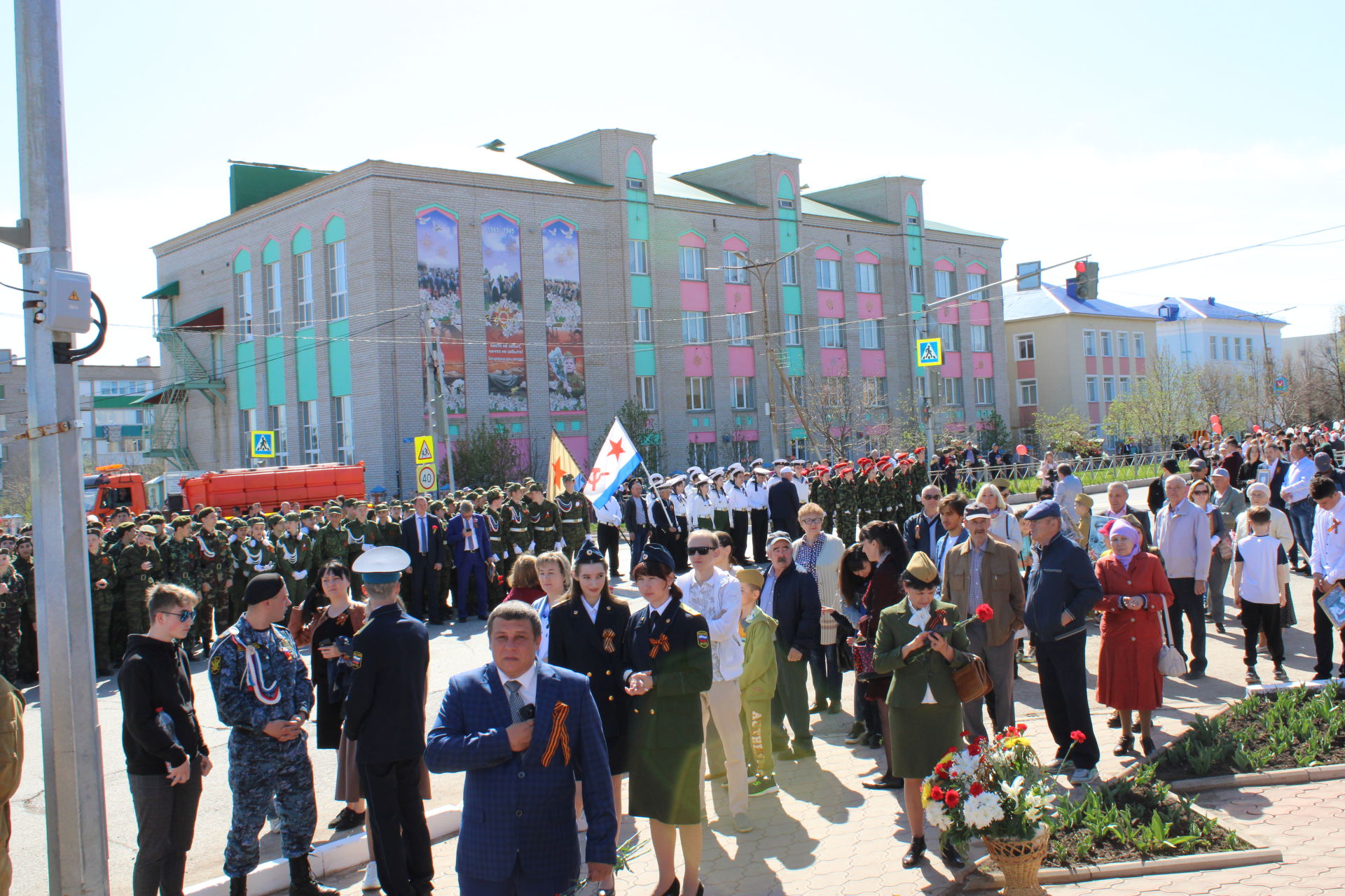 ФОТОРЕПОРТАЖ: День Победы в Азнакаево