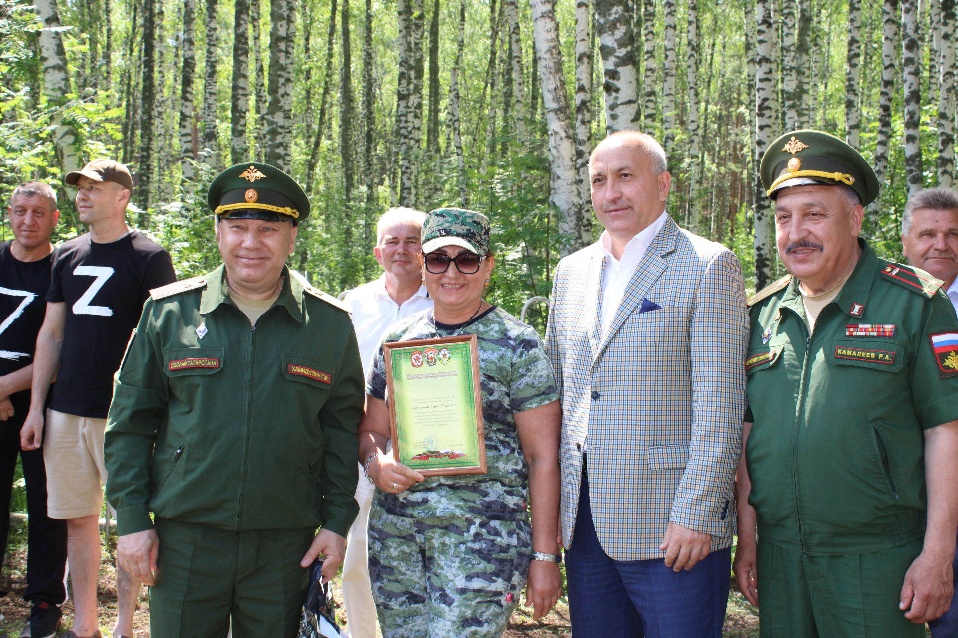 Азнакайда «Родина» республика хәрби-патриотик палаткалы лагере эшли