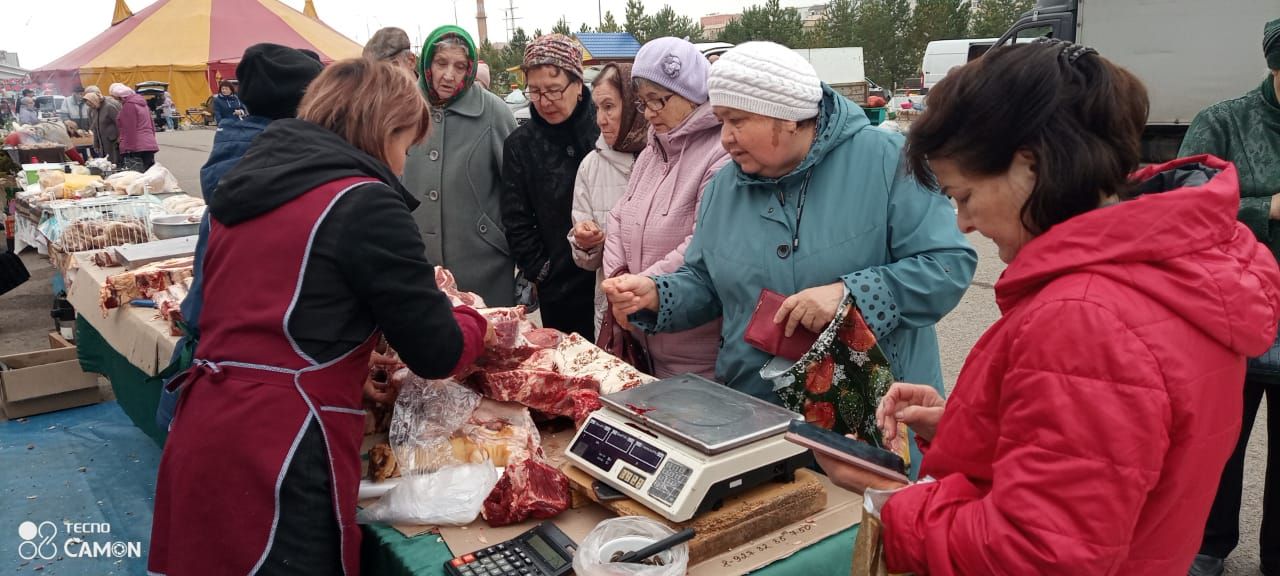 В Азнакаево прошла осенняя сельскохозяйственная ярмарка