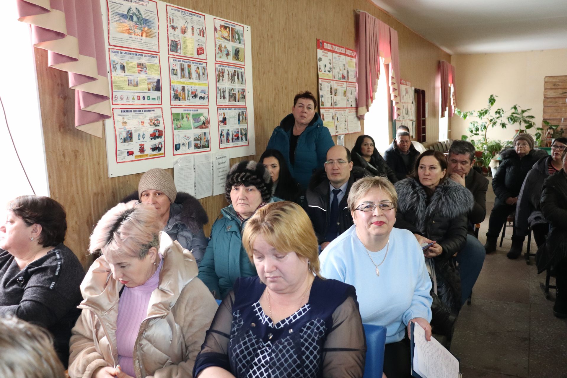 Состоялось отчетное собрание Чемодуровского сельского поселения