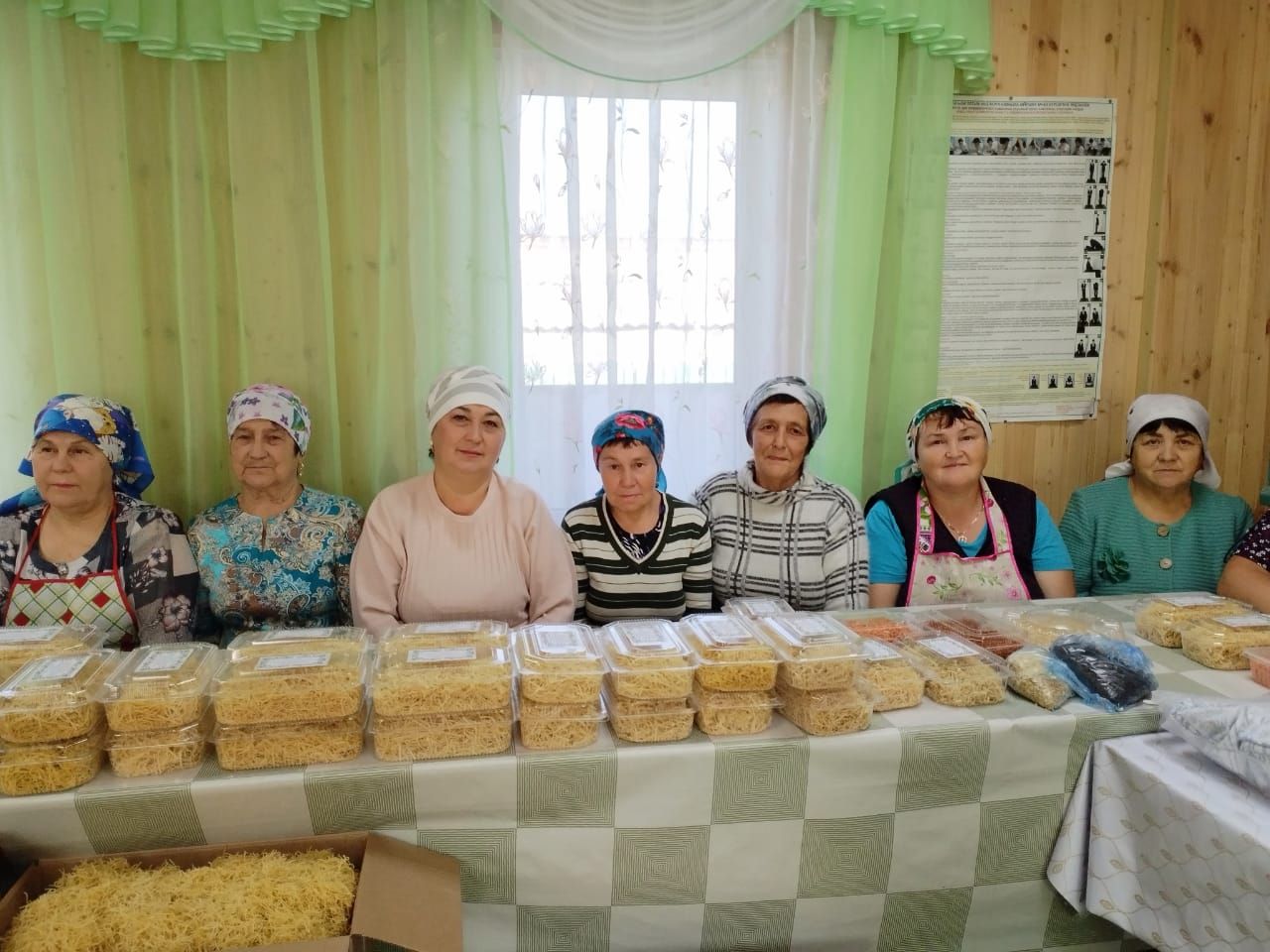 Азнакай районының Үчәлле авылында «Әнием токмачы» акциясе үтте