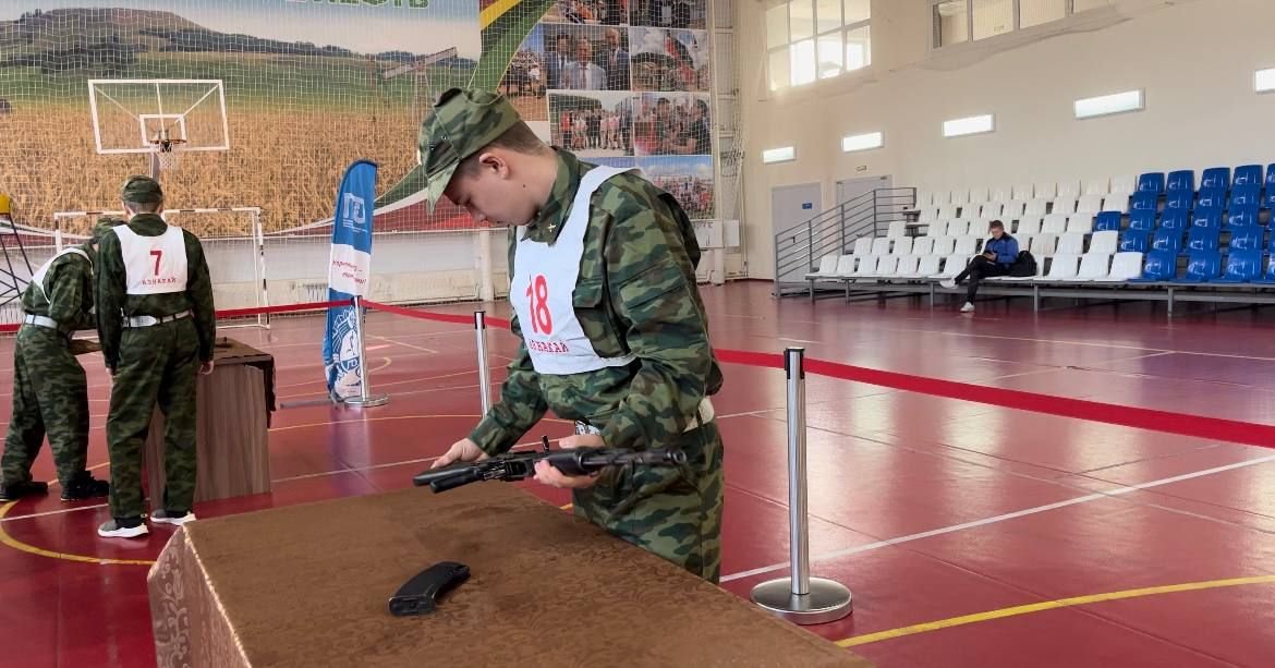 Азнакаевцы одержали победу в спартакиаде по военно-прикладным видам спорта среди призывников