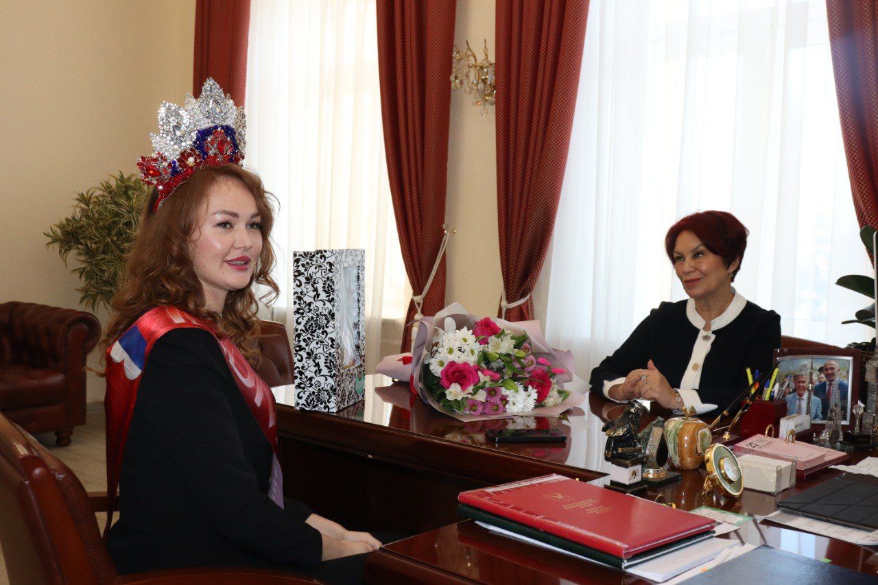 В Азнакаево приехала победительница конкурса красоты