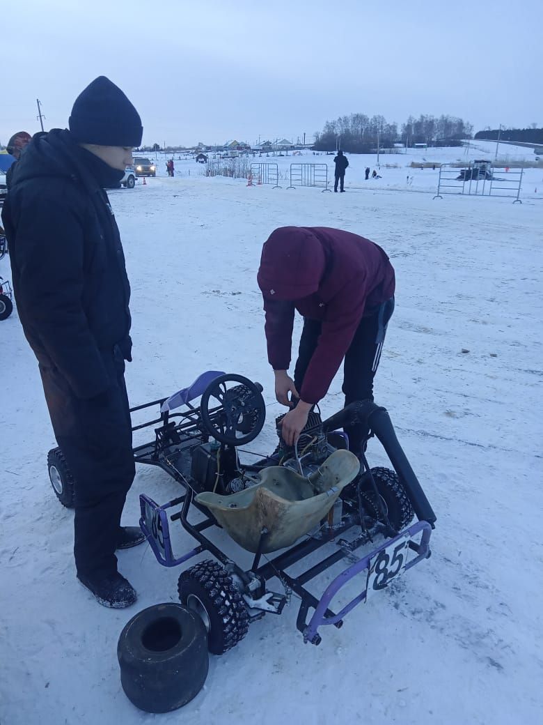 Юные картингисты Азнакаево заняли призовые места в Сарманово