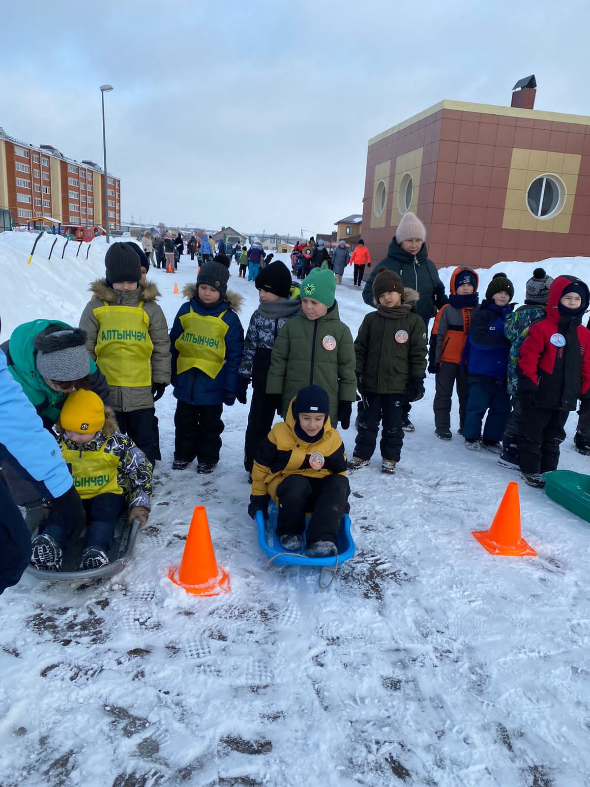 Азнакайның нәни спортчылары кышкы олимпиадада көч сынашты