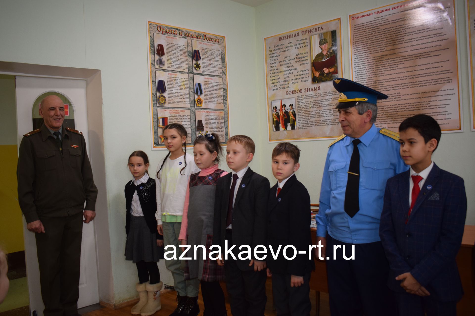 Наградили юных патриотов Азнакаево