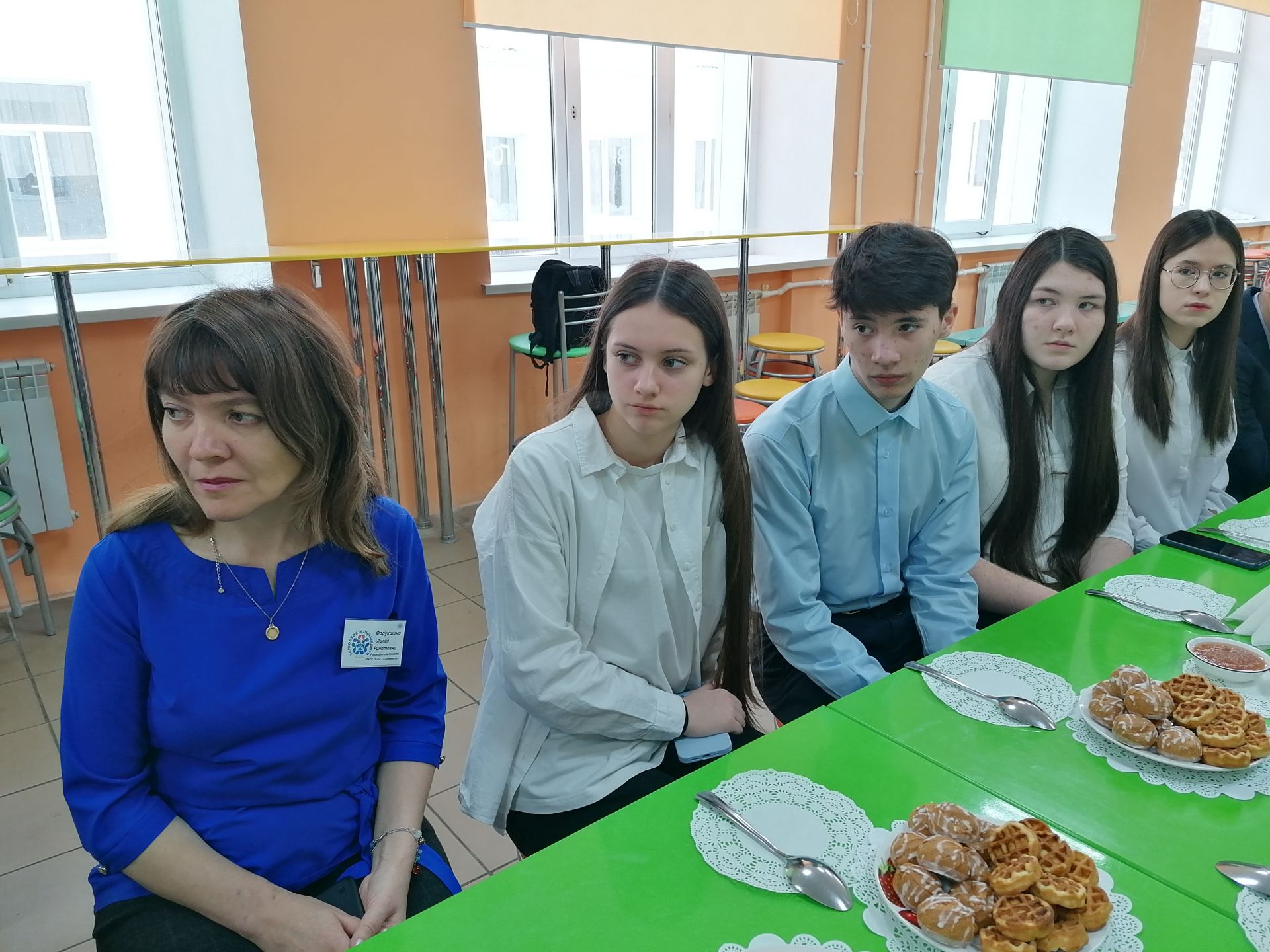 Члены общественного совета Азнакаевского района встретились с учащимися