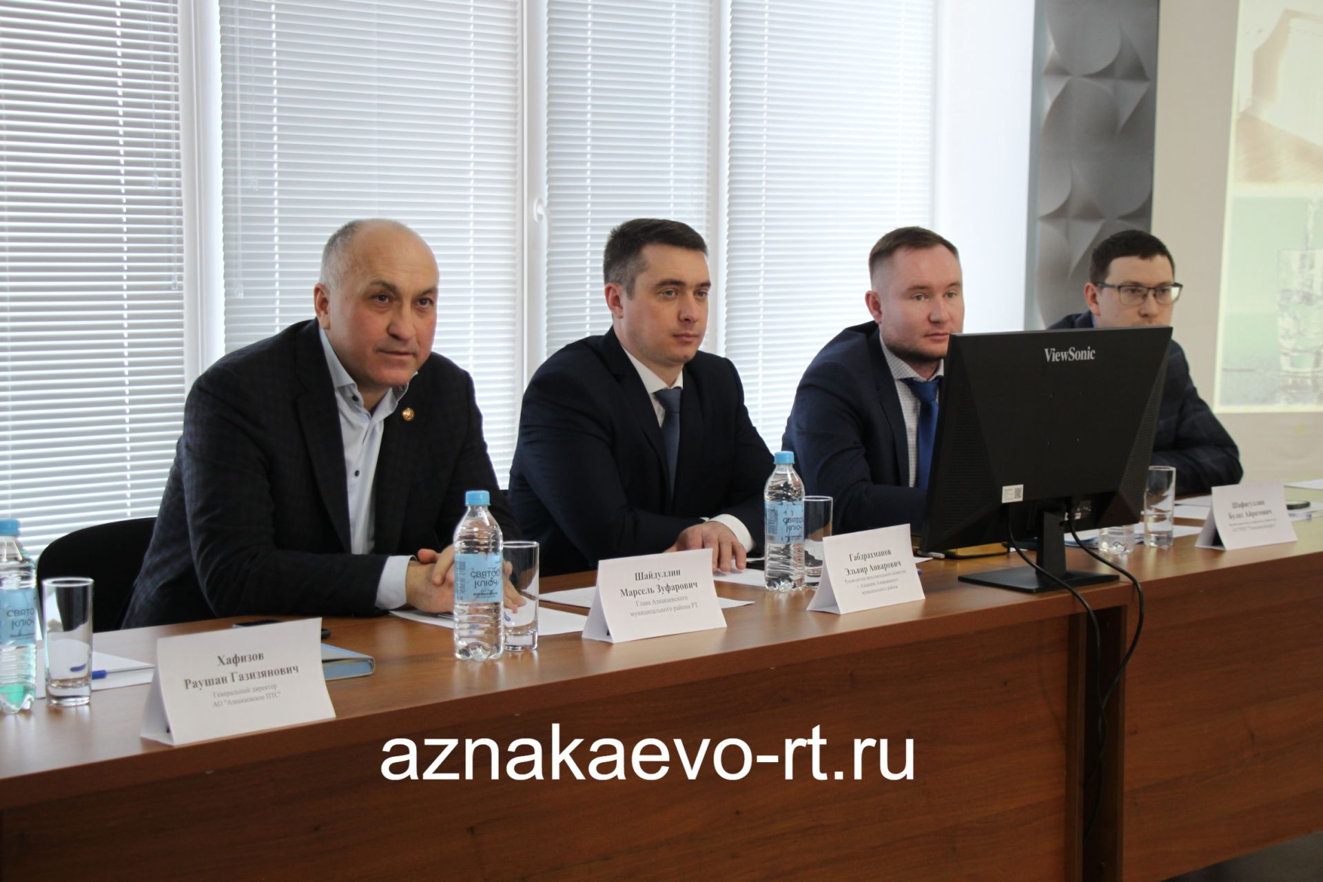На собрании трудового коллектива Азнакаевского предприятия тепловых сетей подвели итоги работы