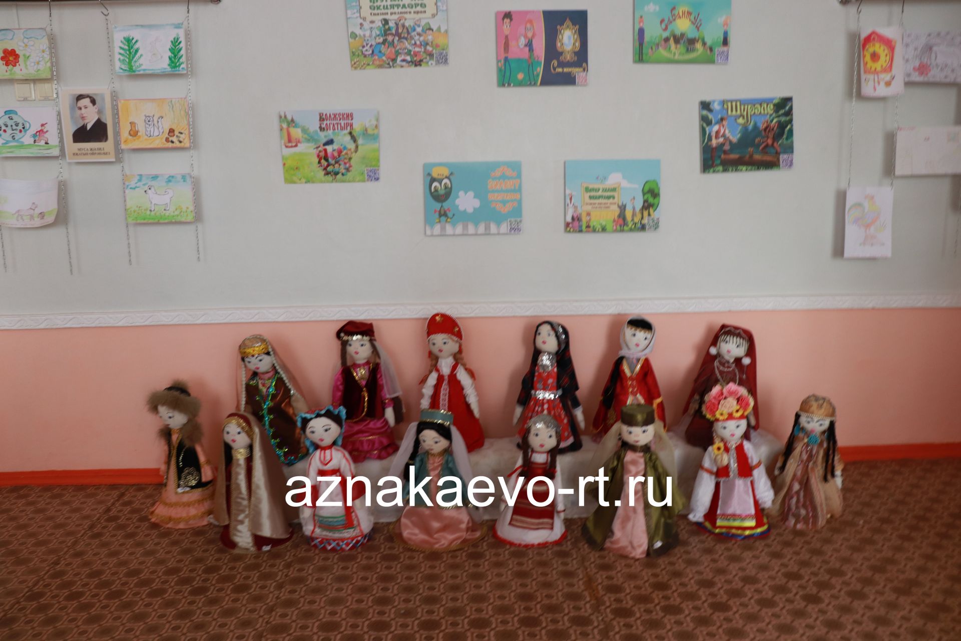 В Азнакаевском детском саду «Айсылу» дети рисуют мультфильмы