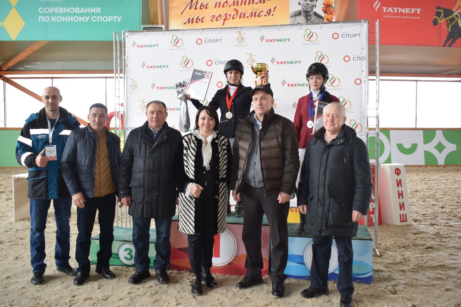 В Актюбе состоялось торжественное открытие турнира по конному-спорту «Кубок победы»