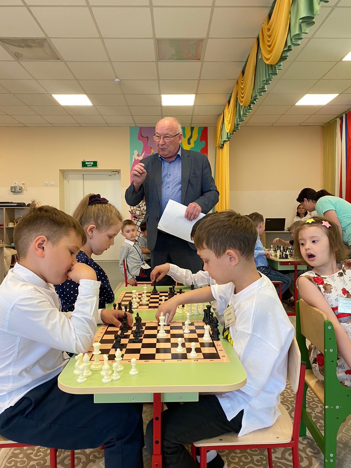 В Азнакаево прошел турнир по шахматам среди дошкольников