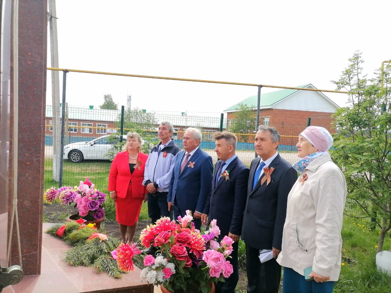 Жители деревни Большой Сухояш отметили День Победы