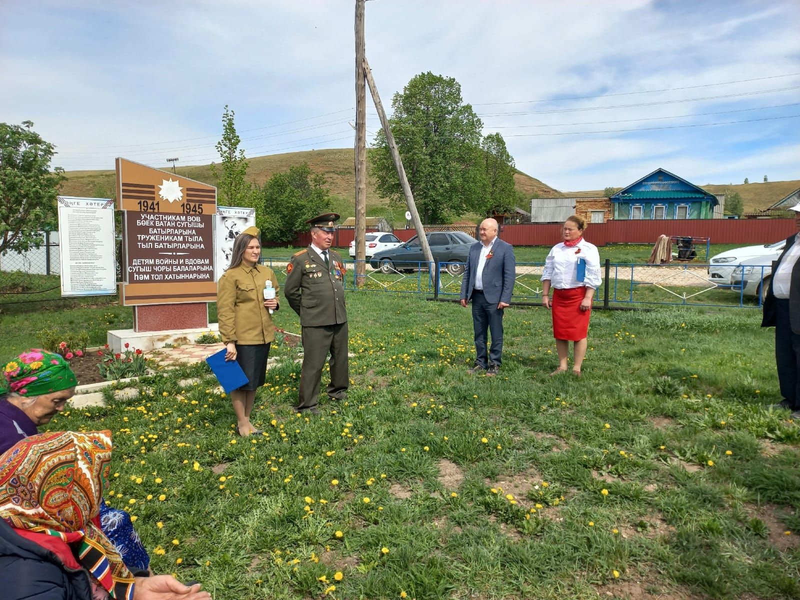 Праздник Победы в деревне Камышлы Куль был насыщен воспоминаниями