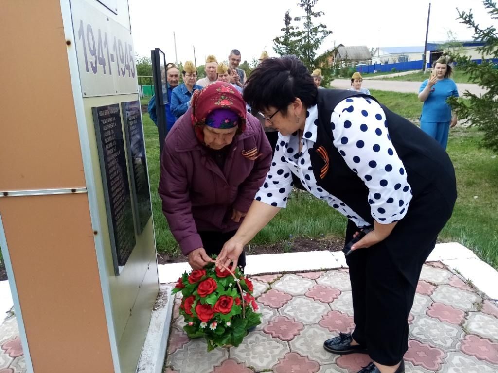 В селе Ильбяково отметили праздник Великой Победы