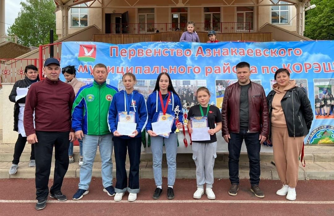 В Азнакаево состоялся турнир по борьбе корэш, посвященный Дню Великой Победы