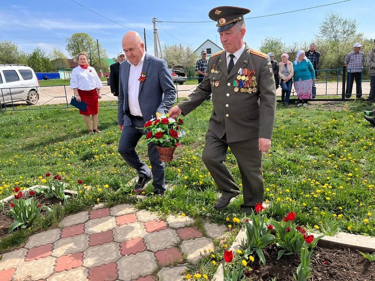 Праздник Победы в деревне Камышлы Куль был насыщен воспоминаниями