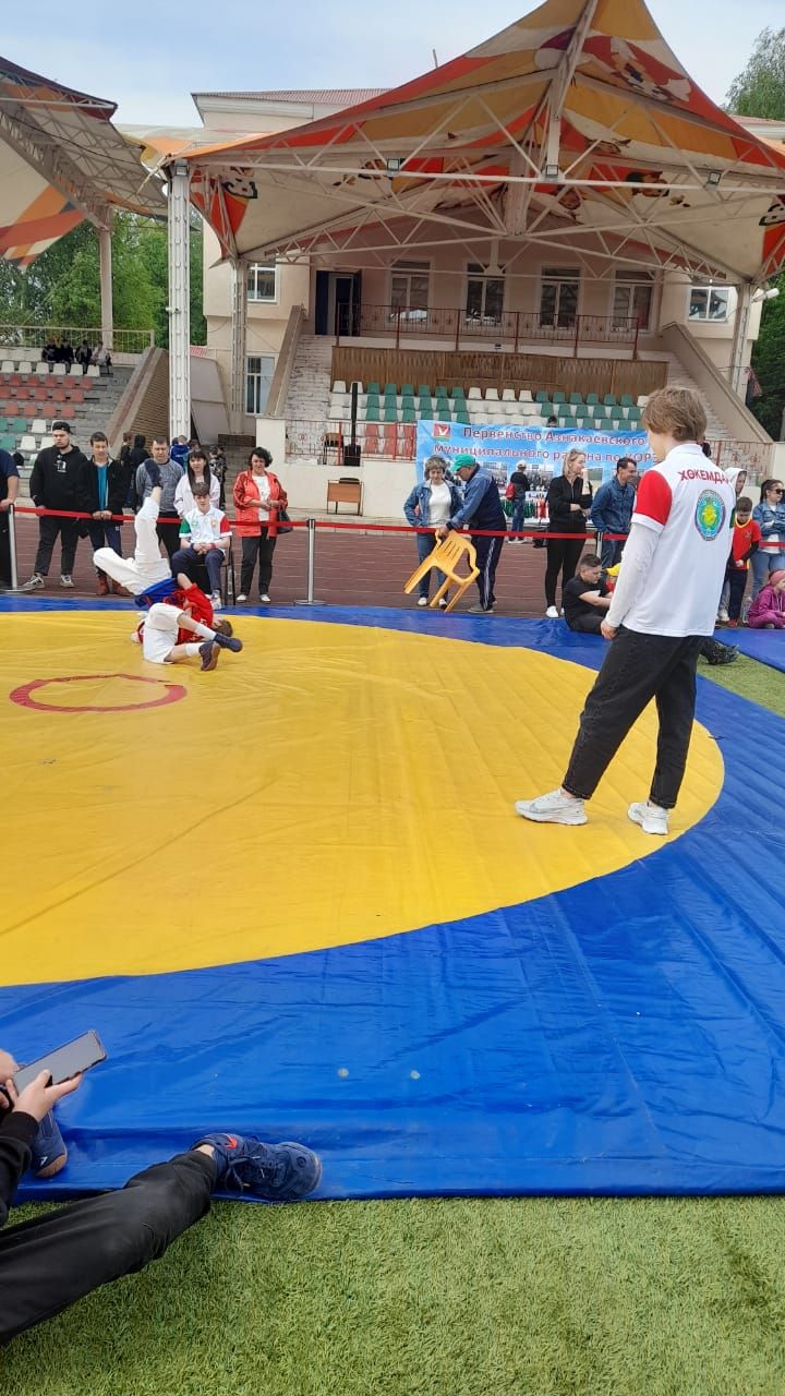 В Азнакаево состоялся турнир по борьбе корэш, посвященный Дню Великой Победы