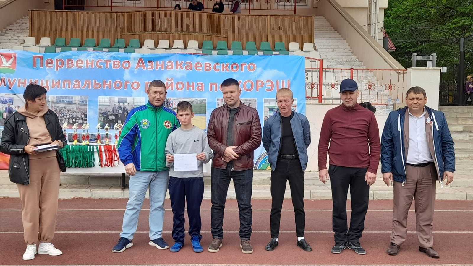 В Азнакаево состоялся турнир по борьбе корэш, посвященный Дню Великой Победы