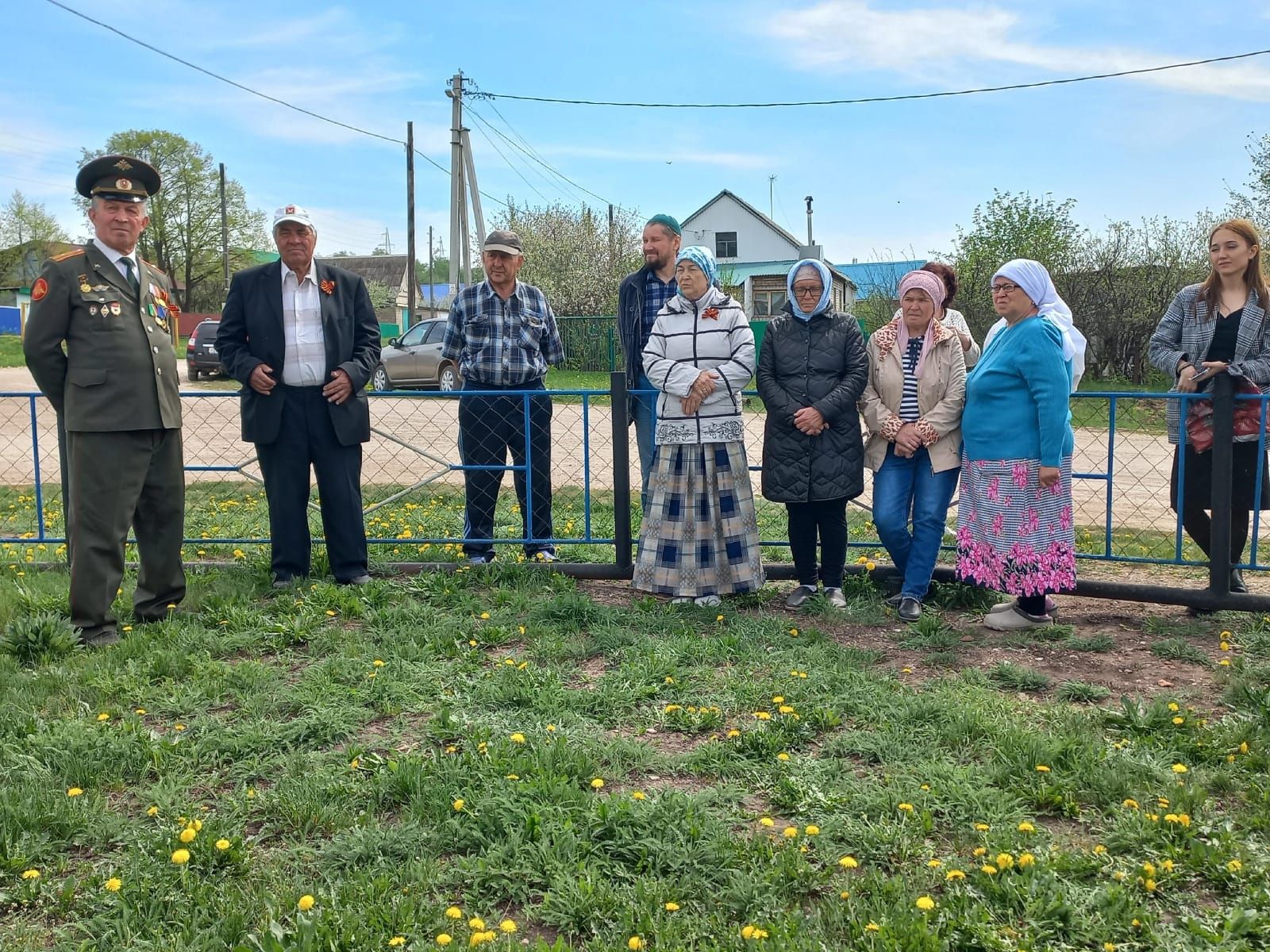 Праздник Победы в деревне Камышлы Куль был насыщен воспоминаниями