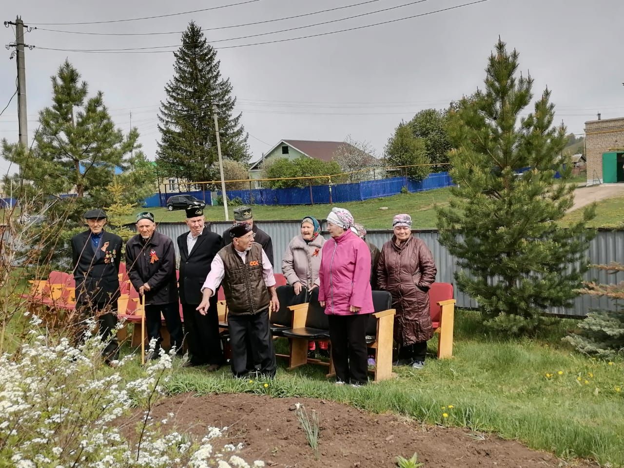 В канун Дня Победы в селе Агерзе провели парад ретро-автомобилей