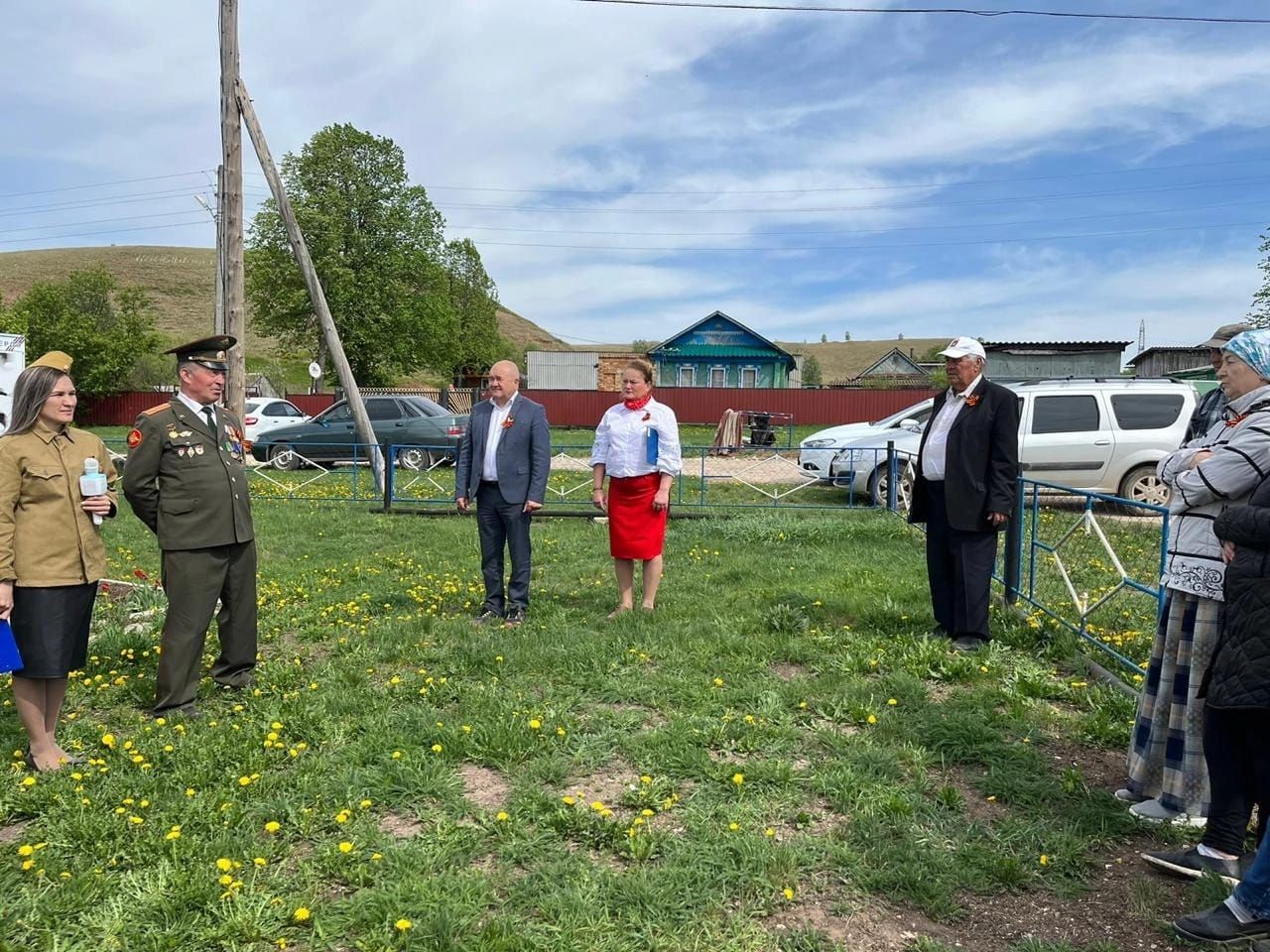 Праздник Победы в деревне Камышлы Куль был насыщен воспоминаниями