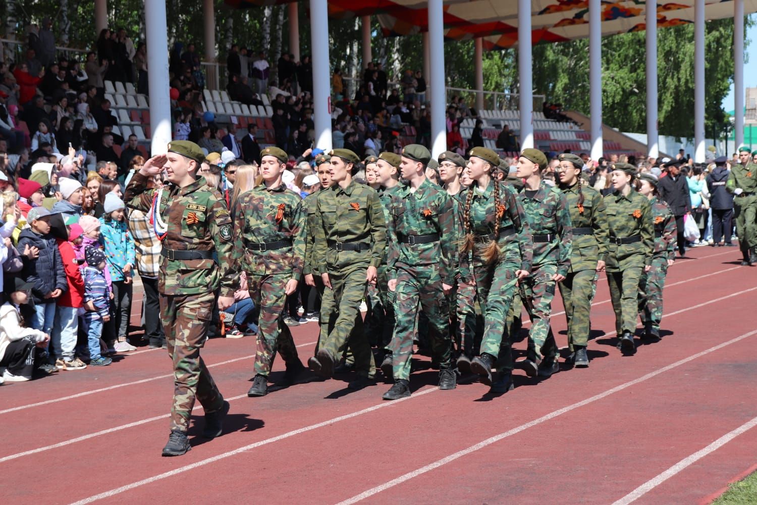 Азнакаевцы празднуют День Победы