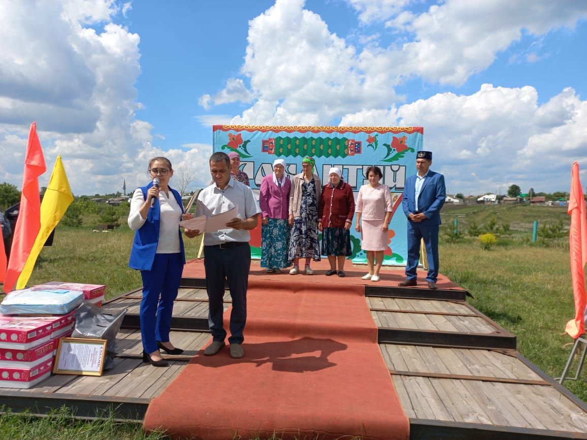 Сабантуй в селе Татшуган отпраздновали ярко, насыщенно и организованно