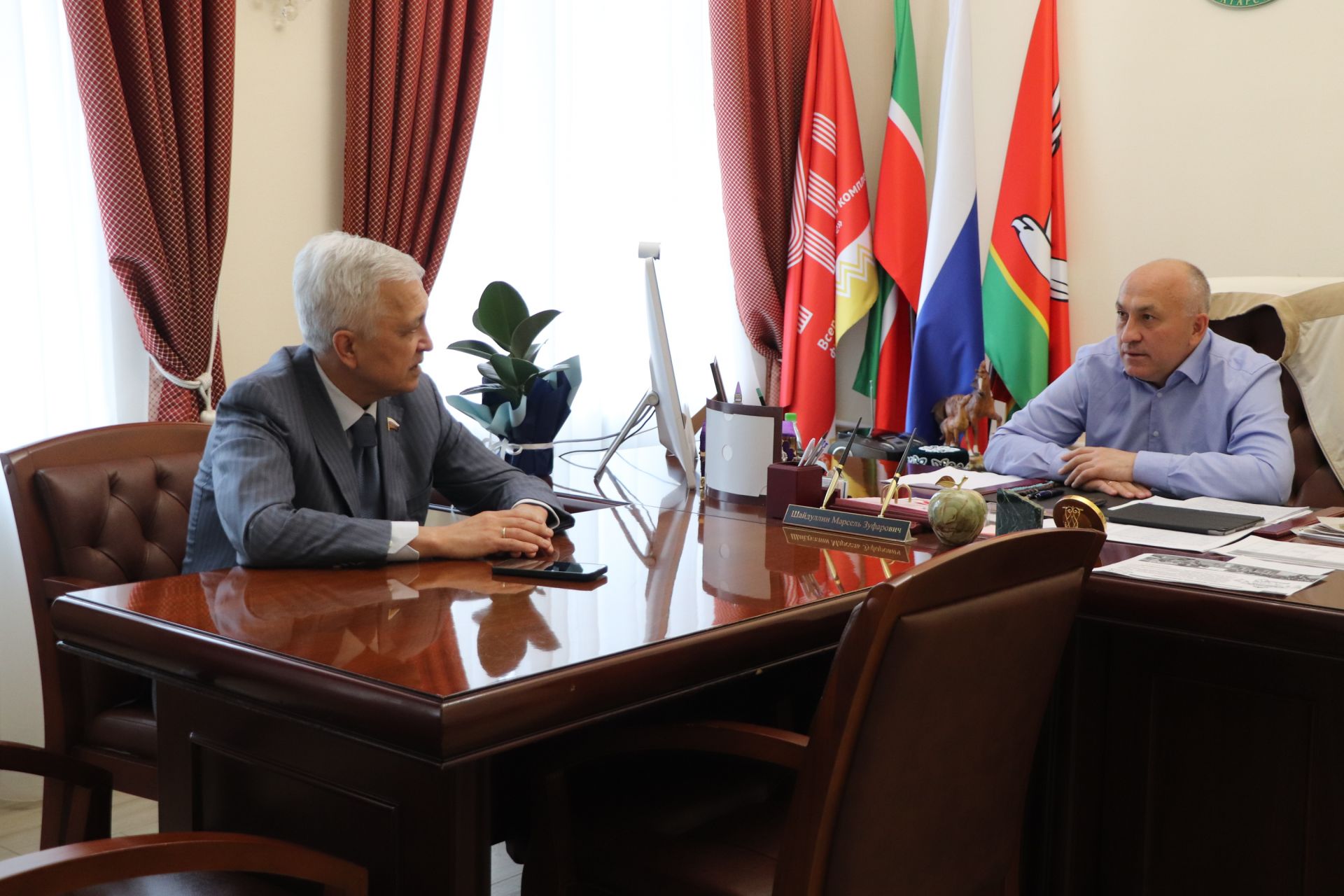 Азат Ягафаров: “Азнакайдагы яңарышларга күңел сөенә”