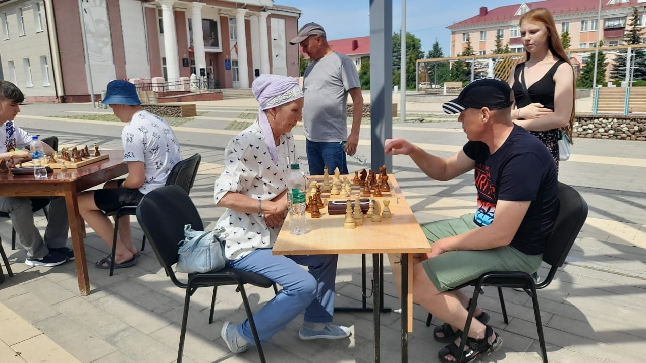В Азнакаевском районе любят шахматы