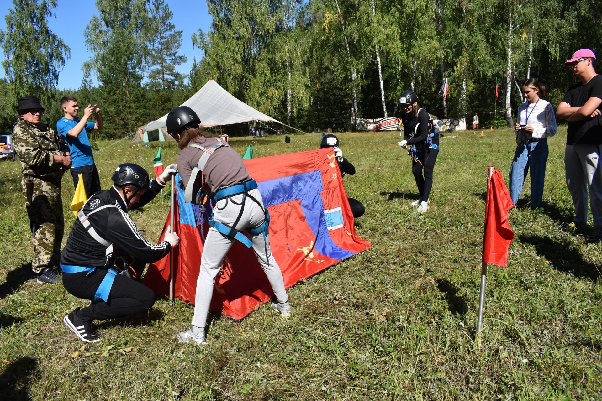 В Азнакаево состоялся туристический слет молодежных команд
