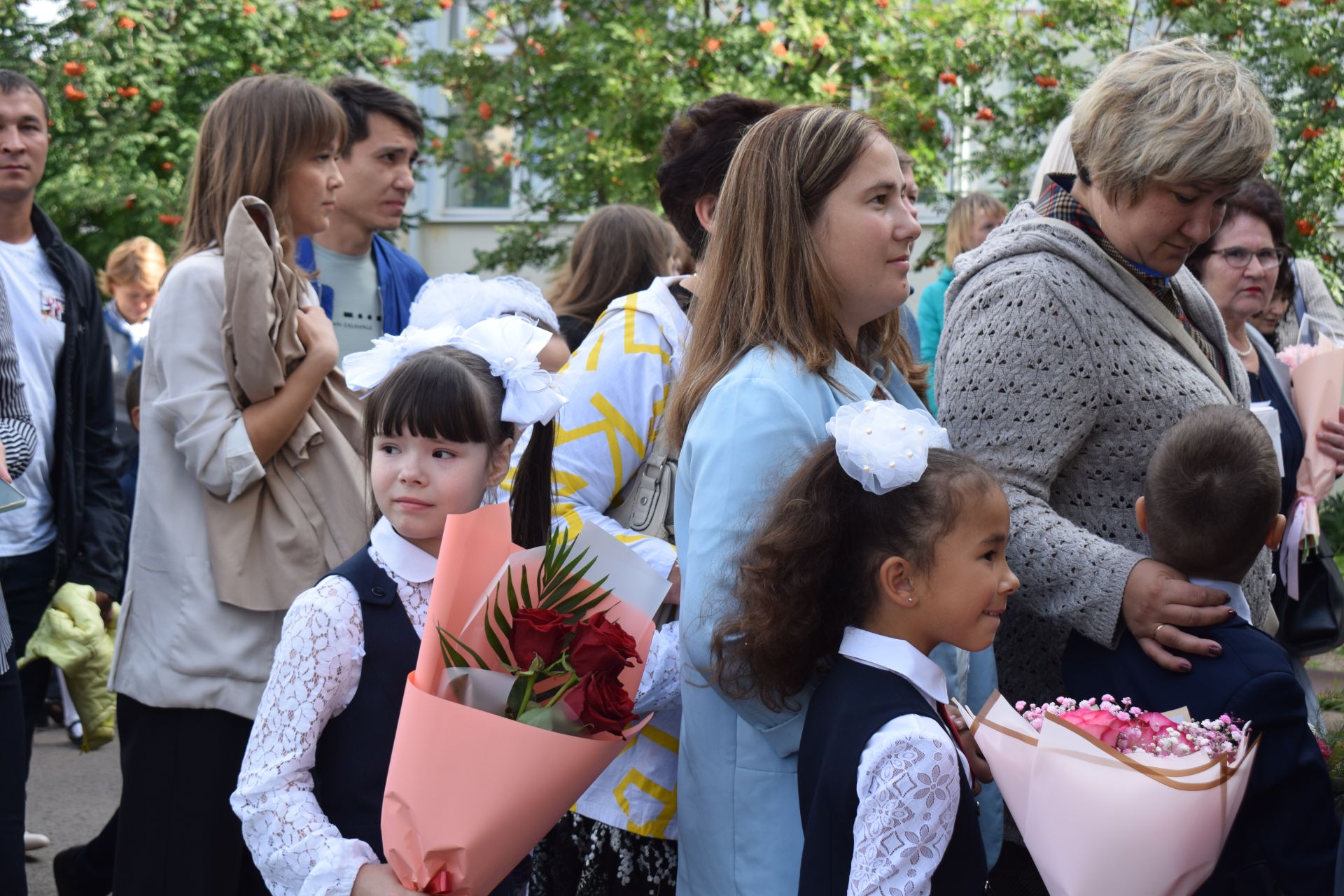 Азнакай лицеена Белем көнендә Федя дәдәй белән дуслары килде