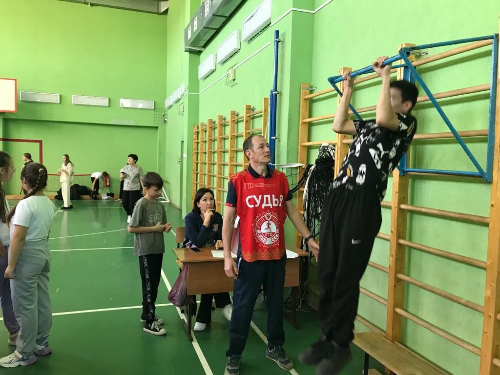 Более 600 учащихся в Азнакаевской школе №1 сдали нормативы ГТО