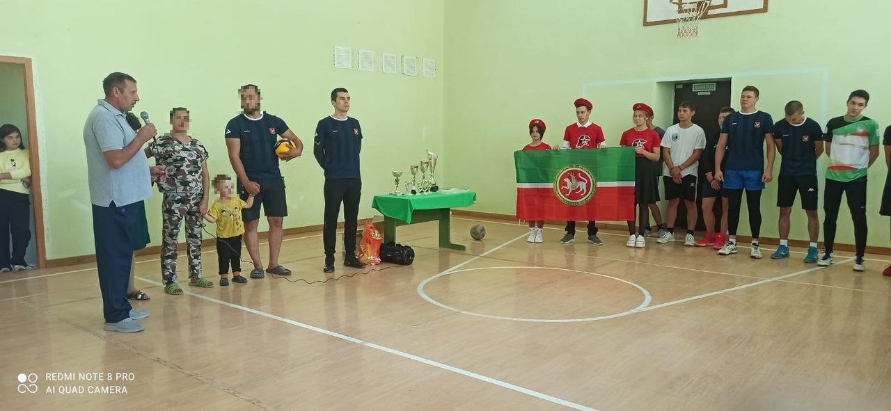 Чалпы авылында волейбол турниры узды
