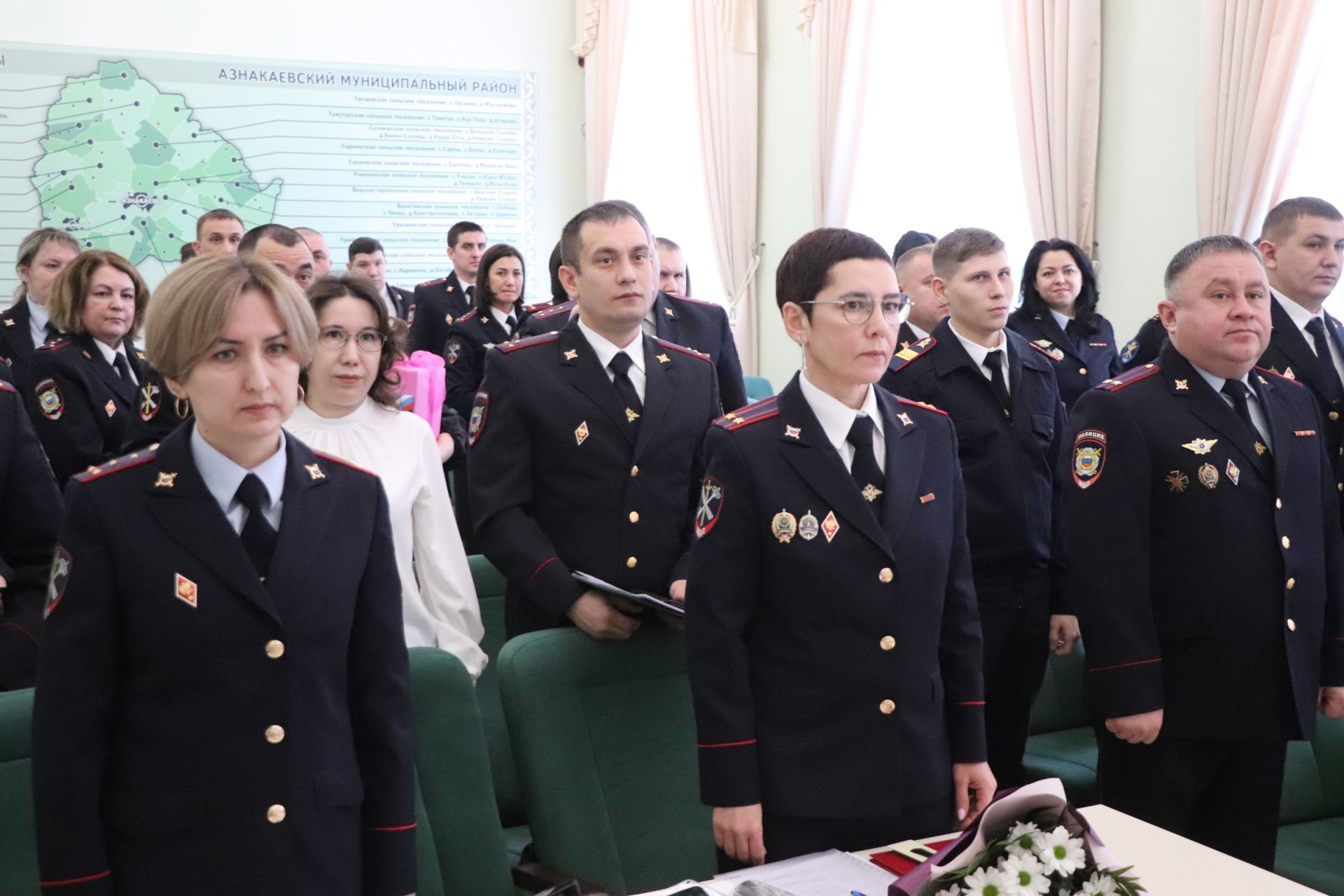 Азнакаевская полиция подвела итоги прошедшего года