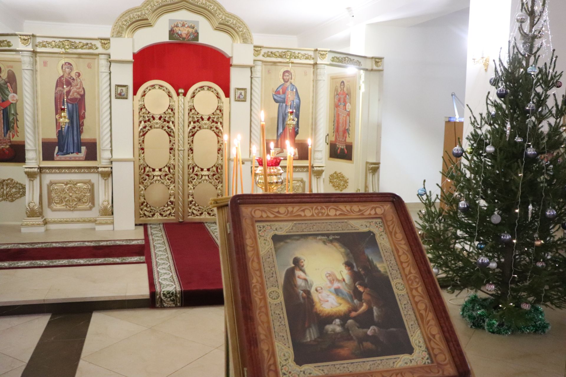 В Азнакаевском районе отметили Рождество Христово
