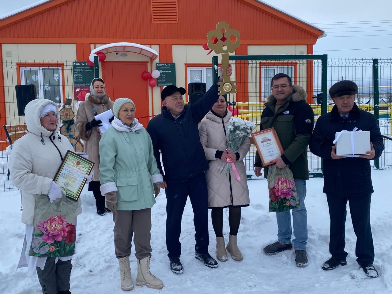 В Агерзе открылся новый ФАП