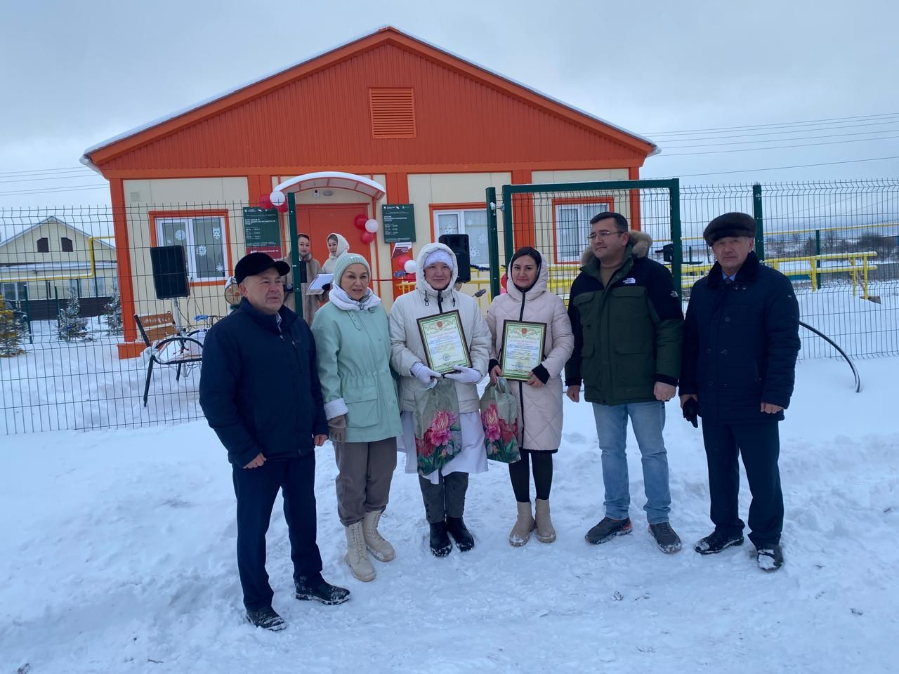 В Агерзе открылся новый ФАП