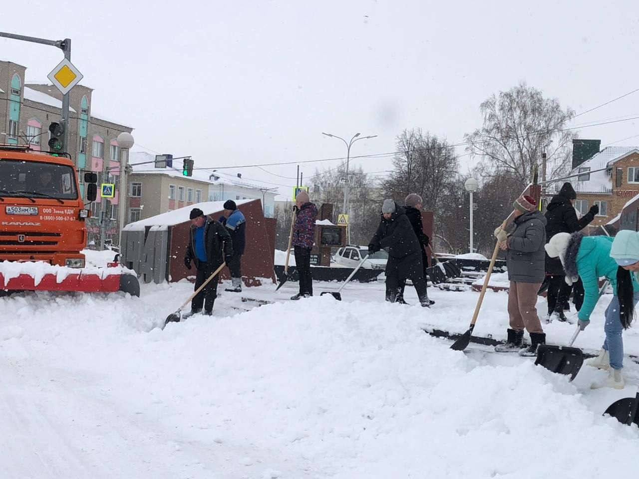 Борьба со снежным апокалипсисом продолжается