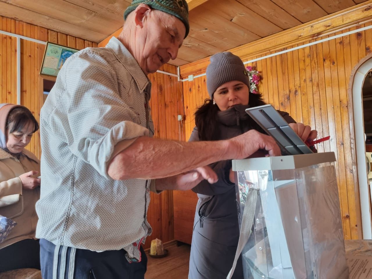 Выборы в деревне Буралы