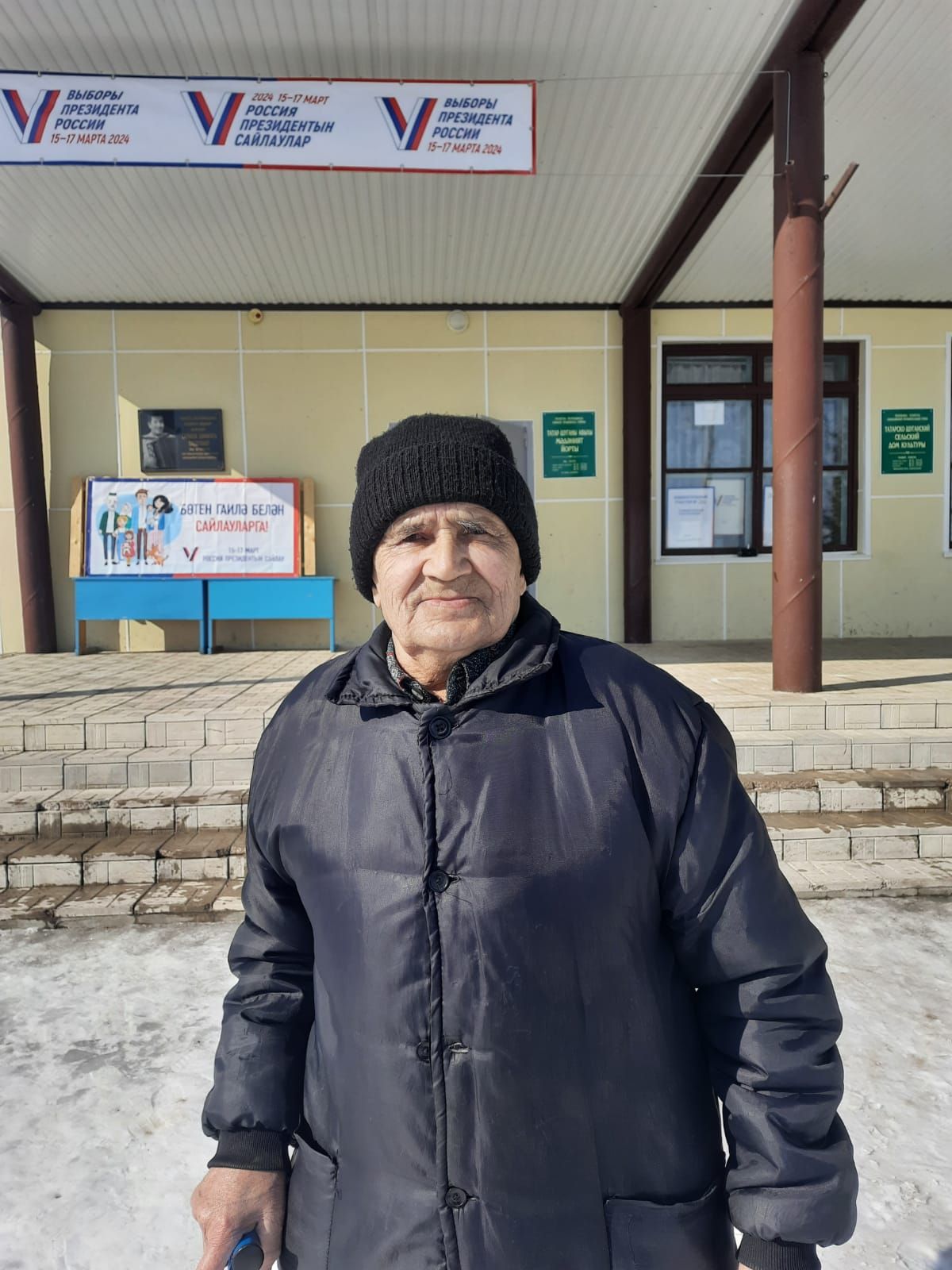 Татшуган авылында сайлау оешкан төстә бара